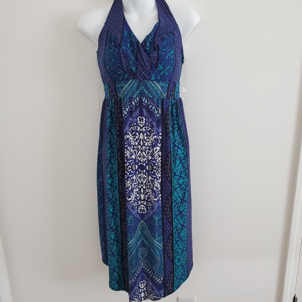Soma halter top sleeveless dress small